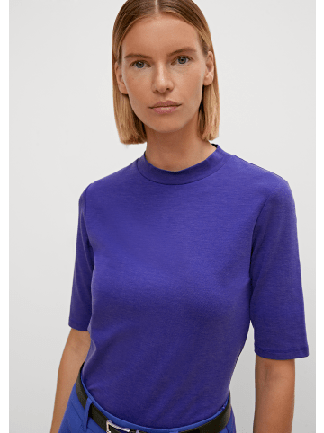 comma T-Shirt kurzarm in Lila