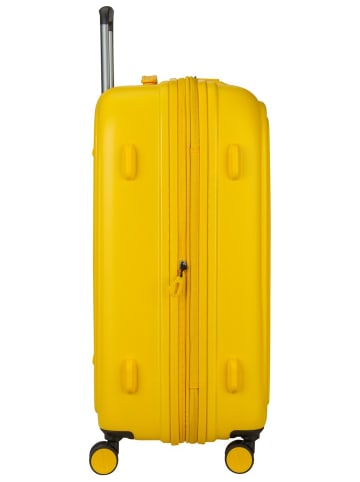 Mandarina Duck Trolley Logoduck + Trolley Medium Exp in Duck Yellow