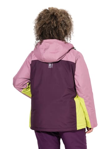 Ulla Popken Funktionsjacke in traubenrot