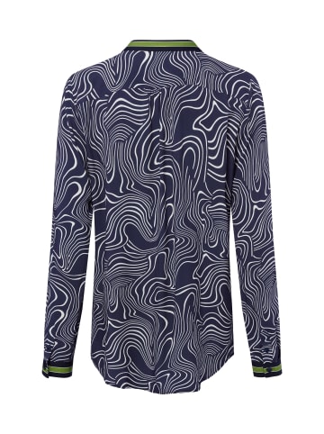 Franco Callegari Tunikabluse in marine ecru