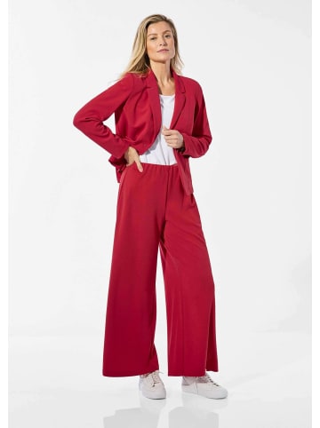 GOLDNER Kurzgröße:  Jersey-Hose in rot