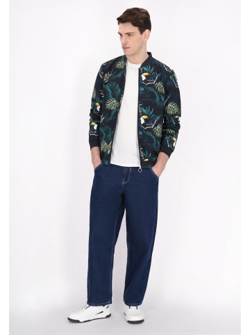 MO Men Jacket in black multicolor