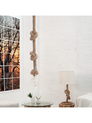 Licht-Erlebnisse Pendelleuchte (B)10 x (L)10 x (T)150 cm in NaturNatur