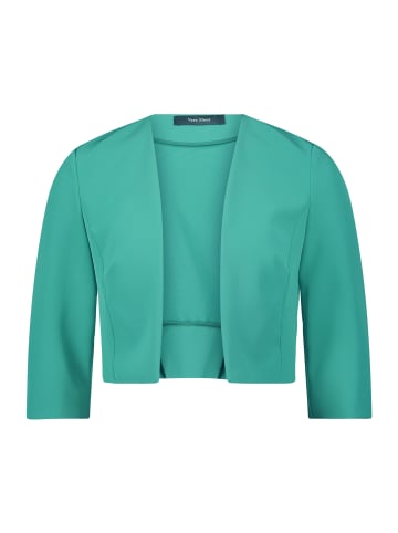 Vera Mont Bolero-Jacke mit Kellerfalten in Silky Green