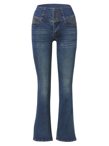 KOROSHI Wide-leg jeans in blau