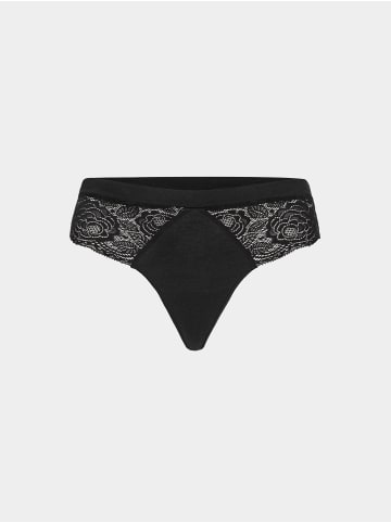 Erlich Textil  String GERTRUD in schwarz