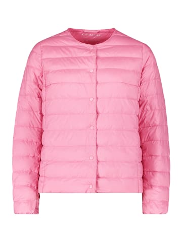 Betty Barclay Daunen-Steppjacke mit Rundhalsausschnitt in Pink Carnation