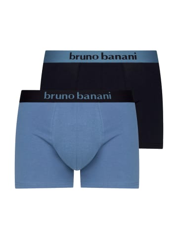 Bruno Banani Retro Short / Pant Flowing in Blau / Schwarz