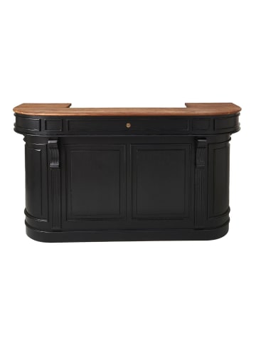 Signature Tresen ESTAMINET in Schwarz - (W) 200 x (H) 110 x (L) 60 cm