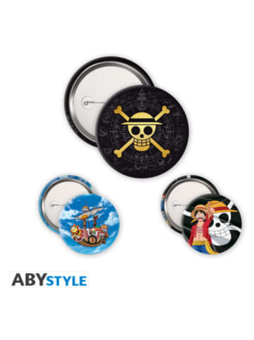 Abysse Deutschland Nonbook - ONE PIECE - Badge Pack - Skull & Luffy