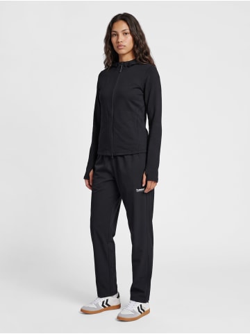 Hummel Reißverschluss Kapuzenpullover Hmlfoundation Multisport Damen in BLACK