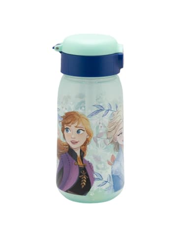 Disney Frozen Trinkflasche 510ml Snowy Tale Kinderflasche mit Trinkhalm