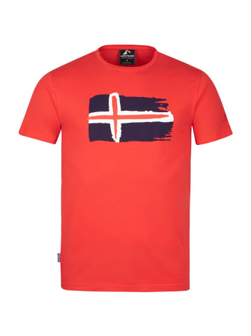 Westfjord T-Shirt "Hekla" in Rot