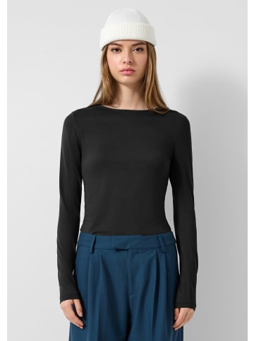 QS T-Shirt in 9999_schwarz