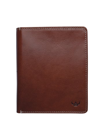 Golden Head Bari Geldbörse RFID Schutz Leder 12 cm cognac
