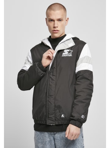 STARTER Light Jackets in black/lightasphalt/white