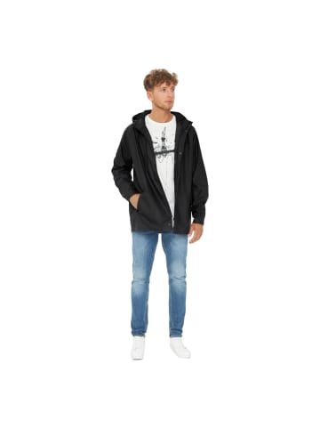 Derbe Regenjacke in jet black