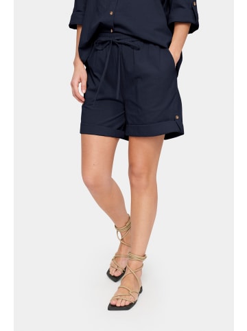 SAINT TROPEZ Shorts ZalindaSZ Gerade Passform in Night Sky