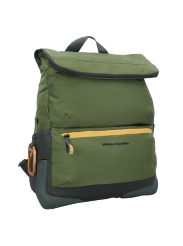 Piquadro Corner Rucksack 44 cm Laptopfach in green