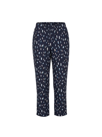 Blau Baumwolle Damen Hose