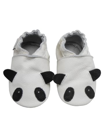 Bemesu Baby Krabbelschuhe aus Leder, weiche Lauflernschuhe mit rutschfester Sohle