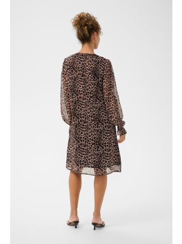 Cream Kleid CRYuna Regular fit in Natrual Animal Spots
