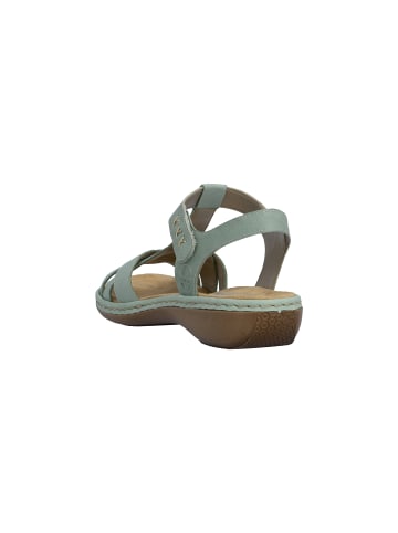 rieker Massa Ledersandalen Grün