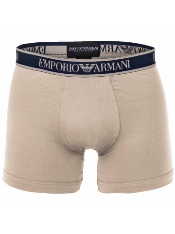 Emporio Armani Boxershort 3er Pack in Marine/Rot/Nude