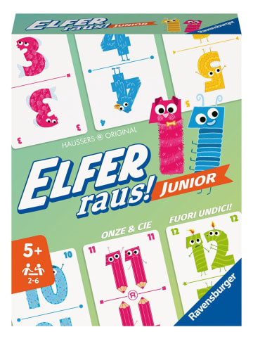 Ravensburger Ravensburger - 20947 Elfer Raus! Junior - Kartenspiel 2 - 6 Spieler, Spiel ab...