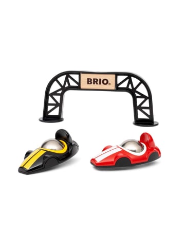 Brio Brio Aktionsspiel Rennbahn-Turm mit zwei Rennwagen in bunt