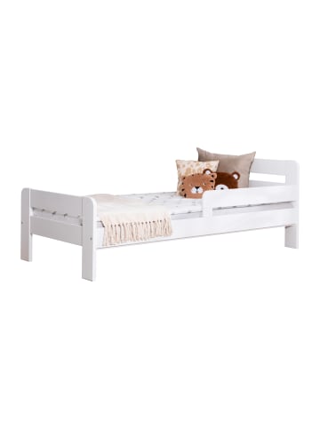 TICAA Einzelbett Bennet in Weiß