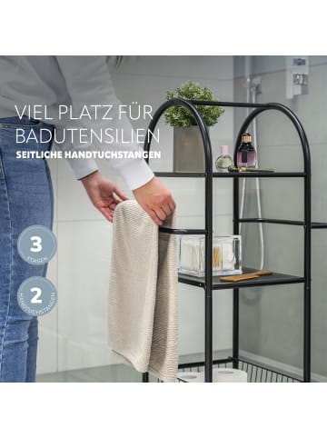 bremermann Bad-Standregal schwarz
