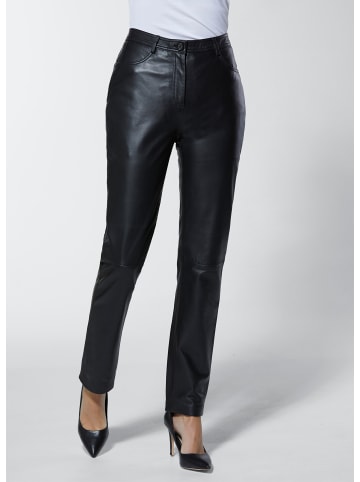 creation L Lederhose in schwarz