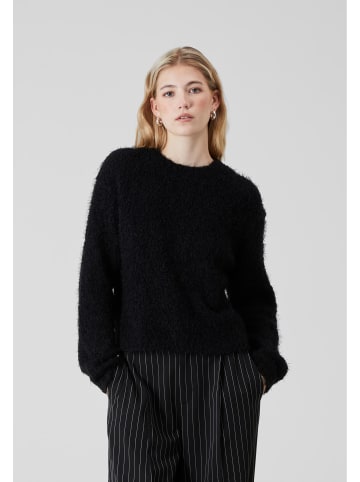 Noisy may Noisy may Gestrickter Rundhalsausschnitt in black