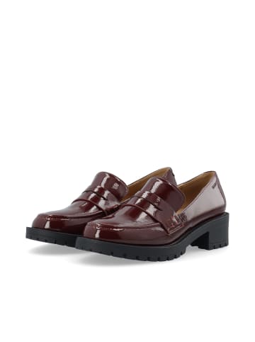 Bianco Penny Loafer in Burgundy