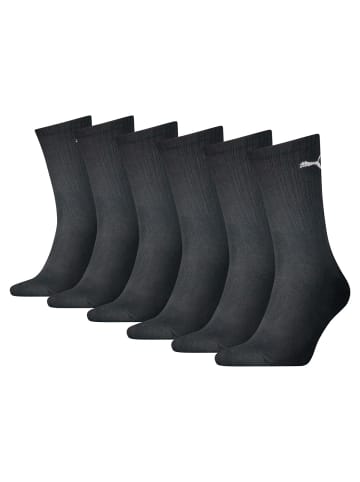 Puma Socken 6er Pack in Schwarz