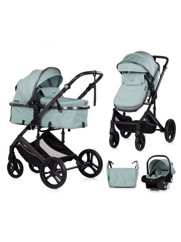 Chipolino Kinderwagen 3 in 1 Amore in grün