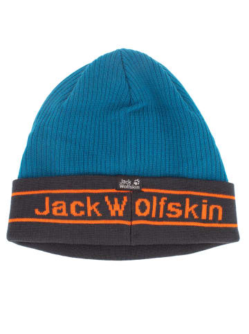 Jack Wolfskin Accessoires Pride Knit Cap Mütze in Blau