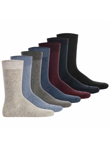 camano Socken 7er Pack in Blau/Grau/Rot