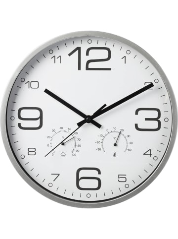 Home&Styling Collection Wanduhr in grau