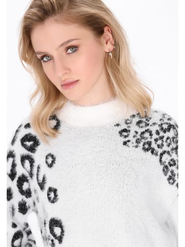 myMo ROCKS Women Sweater in offwhite black