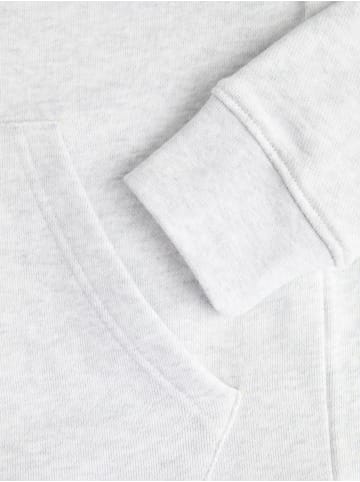 JACK & JONES Junior Sweatjacke JJBEAU SWEAT ZIP HOOD JNR in white melange
