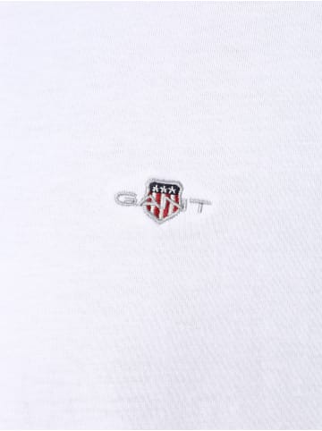 Gant T-Shirt in weiß