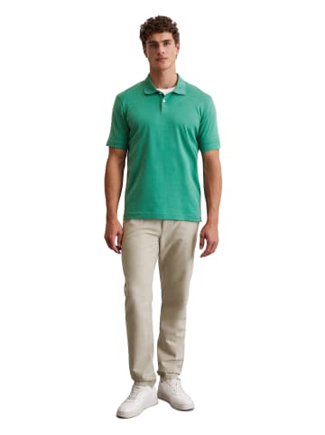 Marc O'Polo DfC Poloshirt Jersey regular in Eucalyptus Green