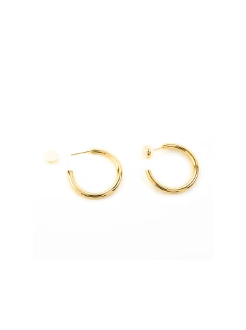 Luxenter Ohrringe Hudak mit 18 Karat Gelbgold-Finish – HUDAK