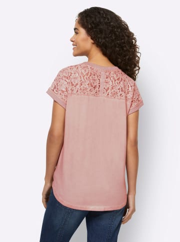 Heine Kurzarmshirt in puder