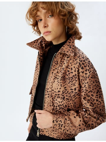 KOTON Jacksacken in Leopardenmuster