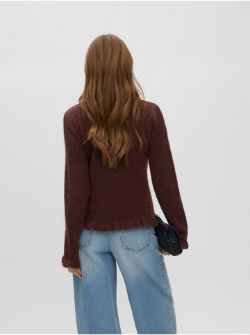 Vero Moda Strickjacke in Chocolate Fondant