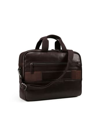 Camel Active Pine Aktentasche Leder 40 cm Laptopfach in brown