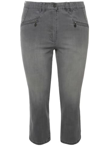 Ulla Popken Hose in hellgrau denim